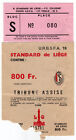 Ticket EC Standard Lüttich - 1. FC Köln 1980/81