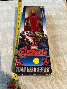 Iron Man Marvel Avengers Titan Hero Series 12-Inch Figure - Picture 1 of 6
