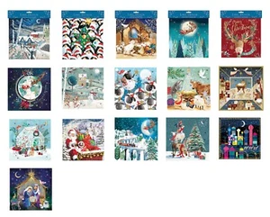 Ling Square Advent Calendars 230 x 230 mm religious & traditional white envelope - Picture 1 of 17