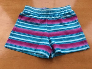 NWT Gymboree Girls Shorts Summer stripe Blue pink 4,5/6,7/8 - Picture 1 of 2