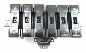 6 x MEM HRC 30 amperios portafusibles y base de fusibles barra colectora 500v 32 amperios banco de fusibles - Imagen 1 de 10