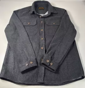 Level Ten Mens Heavy Shirt Long Sleeve Button Up Front Size Medium - Picture 1 of 14