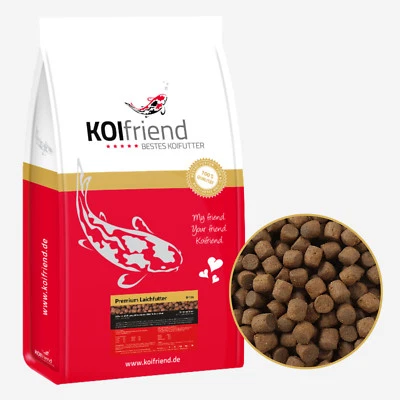 Koifutter 15 kg Premium Laichfutter 8 mm Fischfutter Laichfische Teichfische Koi