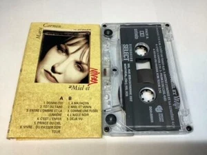 MARIE CARMEN Cassette Tape MIEL ET VENIN 1992 Disques Double Canada DO4-30022 - Picture 1 of 5