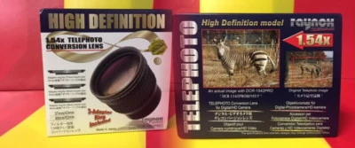 Raynox DCR-1541 1545 PRO Telephoto 1.54X  Panasonic DMC-FZ150/FZ100/FZ48/FZ45/G3 - Image 1 of 4