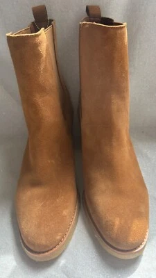 Women’s Ralph Lauren Marianna Chelsea Whiskey Leather  Bootie Size 10 - Image 1 of 4