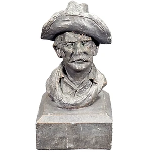 Michael Garman "Scout" signierte Western Büste Skulptur 60er Jahre Vintage Cowboy - Bild 1 von 20