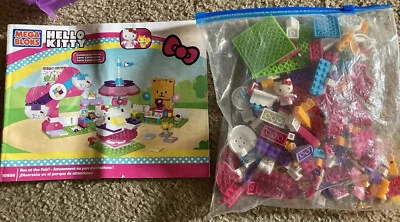Hello Kitty Mega Bloks 10956 Fun at the Fair/ Beauty of Building Lego Storage - Image 1 of 2