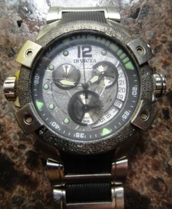 Invicta Model 6308 Specialty Watch with crumbling rubber band. Movement is good. - Picture 1 of 7