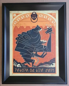 Star Wars - Return of the Jedi "Jedi's Journey Rancor" Giclee on Canvas Eric Tan - Picture 1 of 5