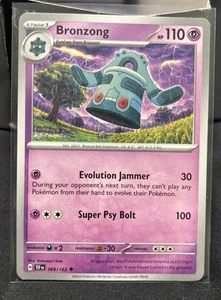 Bronzong 069/162 Sv05: Temporal Forces - TCG Pokemon Card NM - Picture 1 of 2
