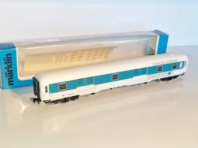 Marklin 4223 DB Intercity Baggage Car.Excellent cond.For 3 Rail AC.HO scale. Box - Image 1 of 4