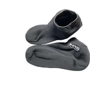NRS Titanium Scuba Kayak Socks Mens Unisex Large Charcoal Wet Socks Booties - Picture 1 of 5