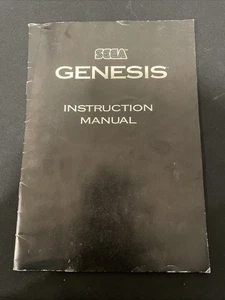 Sega Genesis System Console Instruction Manual Only Original OEM 1993 - Picture 1 of 3