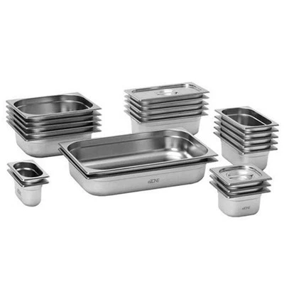 Stainless Steel Gastronorm Pan Gastro Container Tray for Food Storage & Warming - Image 1 of 3
