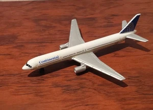 Rare Daron Realtoy Continental Airlines Single Diecast Airplane 5.75" HTF - Picture 1 of 14