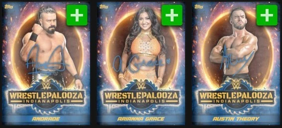 [DIGITAL] Topps Slam - Wrestlepalooza 25 S1 - Blue Signature - Pick - Image 1 of 1