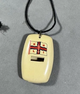 Royal National Lifeboat Institution Rare Bakelite Vintage Collectible Whistle - Picture 1 of 5