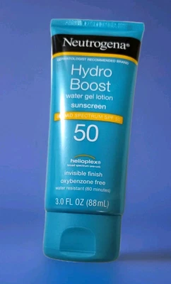Neutrogena Hydro Boost Gel Agua FPS 50 Loción Protector Solar 3 0z / 88 ml Exp. 02/26 Foto 1 de 4