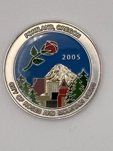PDX Portland 2005, Oregon Geocoin - Imagen 1 de 2