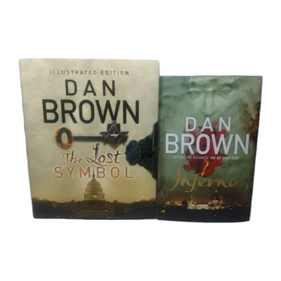 The Lost Symbol Special Illustrated Edition & Inferno By Dan Brown HC/DJ VGC - image 1 of 4