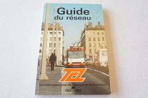 1982 Lyon France Bus Tram Railway Timetable - Picture 1 of 11
