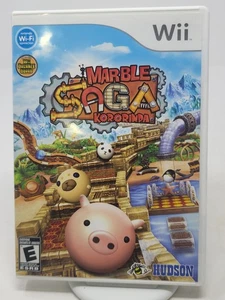 Marble Saga: Kororinpa (Nintendo Wii, 2009) Game With Manual Tested - Picture 1 of 7
