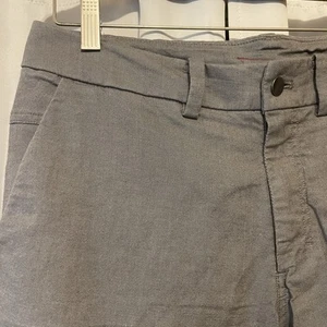 Lululemon Shorts Men 32 Gray The Works 11" ABC Chino Stretch Quick Oxford M7936S - Picture 1 of 7