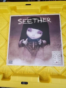 Finding Beauty in Negative Spaces by Seether (Record, 2021) Magenta Marble LP - Picture 1 of 9