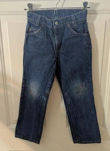 Levi's Orange Tab Jeans Vintage 1980er Jungen 318-0216 Größe 8 24W 21L um 1986 - Bild 1 von 6