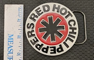 Vintage Red Hot Chilli Peppers 3" Diameter Belt Buckle - Giant 2004 - Bild 1 von 10