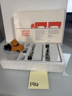 WINROSS YELLOW FREIGHT DOUBLE TRAILERS IN BOX - Image 1 of 3