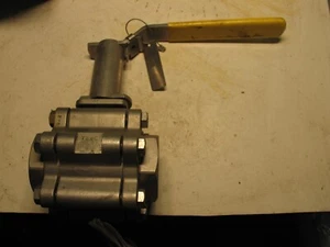 NUOVA VALVOLA A SFERA TAIWAN CF8M COLLO ESTESO ACCIAIO INOX 2" NPT 2200WOG P9031 - Foto 1 di 6