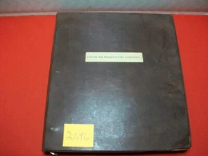 COLLECTIBLE VINTAGE EASTERN AIRLINES 1988 EQUIPMENT REMANUFACTURE WORKSCOPE MAN. - Picture 1 of 6
