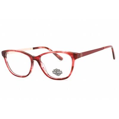 Gafas para mujer Harley Davidson marco brillante burdeos con forma de ojo de gato HD0571 069 Foto 1 de 2