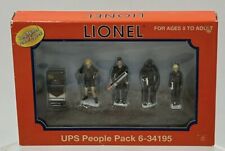 LIONEL UPS PEOPLE PACK ACCESSORY 6-34195 O GAUGE O SCALE FIGURES STORE WORKERS