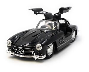 Maquette de Voiture Mercedes Benz 300 Sl Ancienne Noir Auto 1:3 4-39 (Licencé)