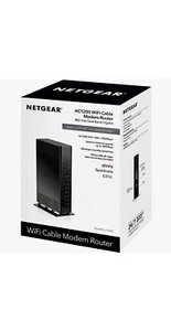 NETGEAR DOCSIS 3.0 AC1200 Modem kablowy i dwuzakresowe kombi routera WLAN - Zdjęcie 1 z 9