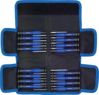 HEYTEC 50835 Feinmechaniker- Schraubendrehersatz, 16-tlg.