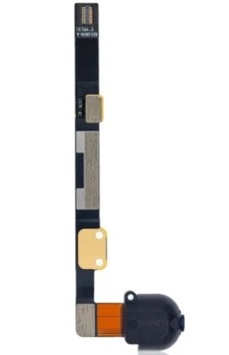 Headphone Jack Flex Cable Compatible For iPad Mini 1 ( Black ) Replacement Part - Image 1 of 2