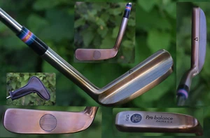 Stunning Torched Oil Can Finish Daiwa 5701 Putter + HC Napa 8802 / Engraved BB&F - Picture 1 of 21