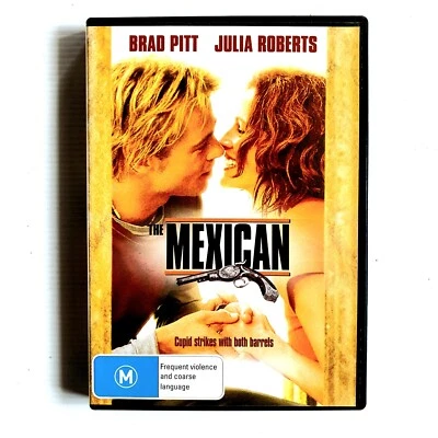 The Mexican DVD 2000 Comedy Thriller, Brad Pitt, Julia Roberts, Region 4  - Image 1 of 4