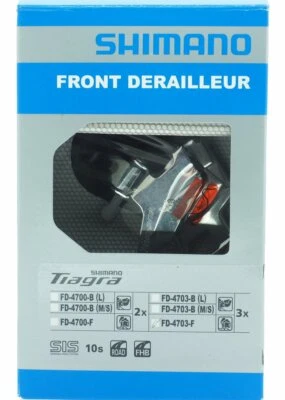 Shimano Tiagra FD-4703-F Braze-On 3x10 speed Front Derailleur - Image 1 of 2