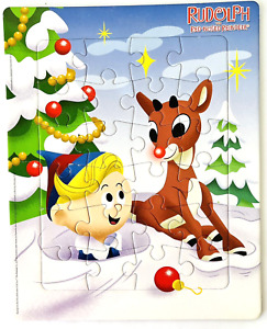 Rudolph the Red Nosed Reindeer Frame Tray 24 piece Jigsaw Picture Puzzle Age 3+