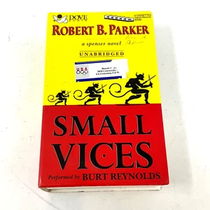Small Vices By Robert B. Parker & Burt Reynolds 6 Cassettes Digitally Mastered - Picture 1 of 10