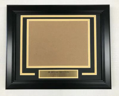 KIT DE QUADRO EMOLDURADO JEROME BETTIS PITTSBURGH STEELERS 4 SUA FOTO HORIZONTAL 8X10  - Imagem 1 de 2