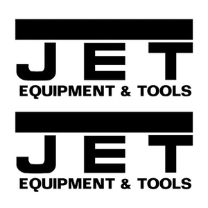 Jet Tools Decal JET Equipment & Tools Vinyl Sticker Decal Vinyl - Any Size Color - Picture 1 of 1