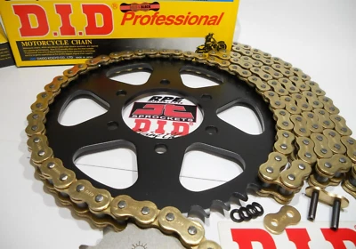 Kit de cadena y piñones de anillo X dorado KTM 990 Adventure R DID 525 VX3 2010-2013 Foto 1 de 4