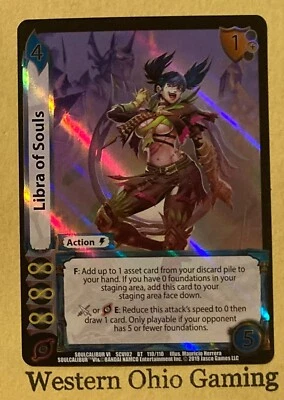 UFS CCG Libra Of Souls #110/110 Promo Foil TCG Universal Fighting System - Image 1 of 2