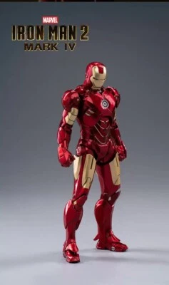ZD Toys Marvel Avengers 1/10 Iron Man MK4 Action Figure with Lighting Function - image 1 of 4